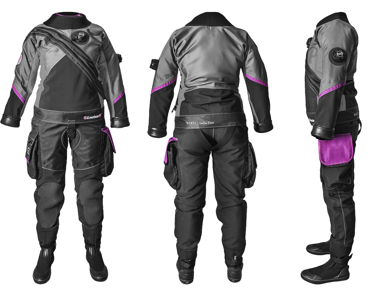 Santi E.Motion + Ladies Drysuit