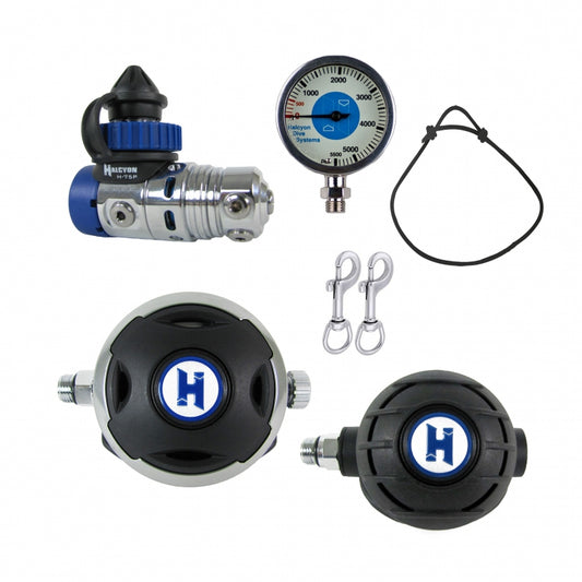 Halcyon Recreational Diving Regulator Set - H75p/Halo/Aura