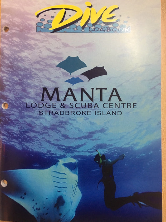 Manta Lodge Dive Log Book